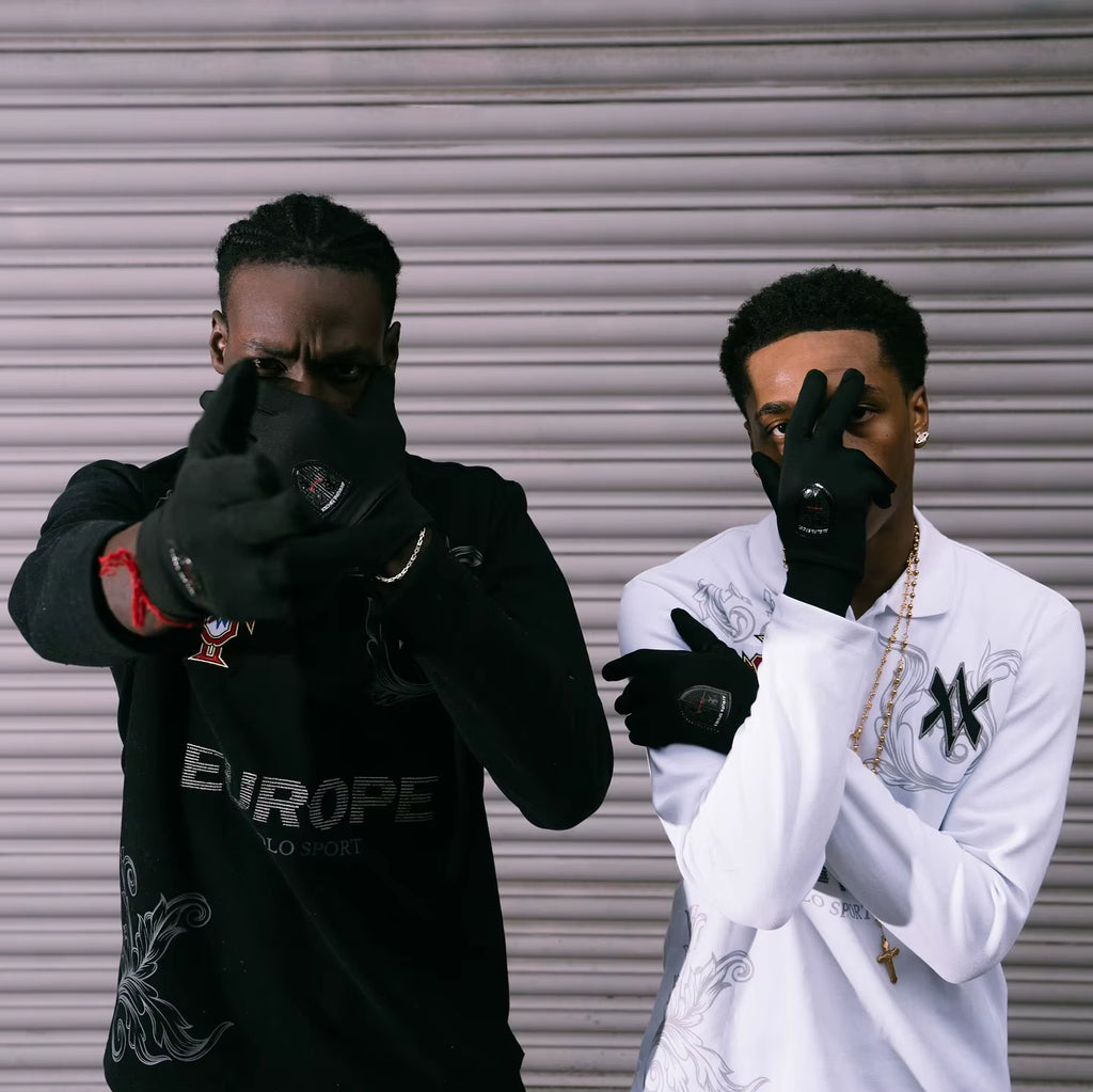 Retro Long Sleeve Polo Shirt Y2K Casual Loose Letter Pattern Embroidery T Shirts Street Sweatshirt Men Cotton Jersey Lapel Golf